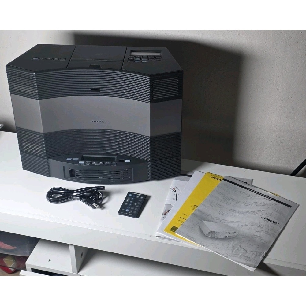 Bose Acoustic Wave Music System and 5-CD Multi Disc Changer II - Graphite Grey